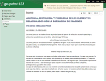 Tablet Screenshot of grupofm1123.wikispaces.com