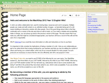 Tablet Screenshot of mackyr12english.wikispaces.com
