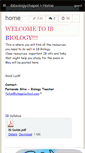 Mobile Screenshot of ibbiologychapel.wikispaces.com
