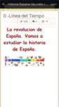 Mobile Screenshot of historia-espana-3aloreto.wikispaces.com