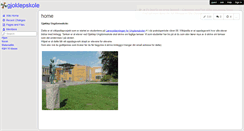 Desktop Screenshot of gjoklepskole.wikispaces.com