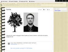 Tablet Screenshot of lebert.wikispaces.com