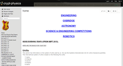 Desktop Screenshot of crypt-physics.wikispaces.com