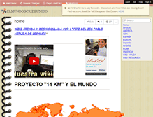 Tablet Screenshot of elmundogcrideunido.wikispaces.com