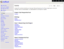 Tablet Screenshot of hotfoot.wikispaces.com
