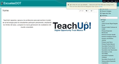 Desktop Screenshot of escuelasdot.wikispaces.com