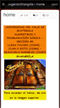 Mobile Screenshot of jugandoshangrila.wikispaces.com