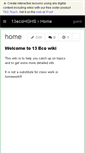 Mobile Screenshot of 13ecohghs.wikispaces.com
