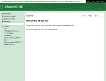 Tablet Screenshot of 13ecohghs.wikispaces.com