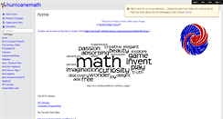 Desktop Screenshot of hurricanemath.wikispaces.com