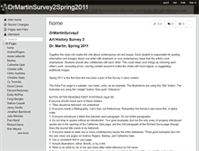 Tablet Screenshot of drmartinsurvey2.wikispaces.com