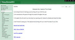 Desktop Screenshot of busybeesatbg.wikispaces.com