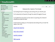 Tablet Screenshot of busybeesatbg.wikispaces.com