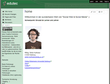 Tablet Screenshot of edutec.wikispaces.com