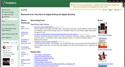 Desktop Screenshot of hickstro.wikispaces.com