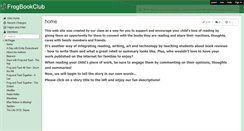 Desktop Screenshot of frogbookclub.wikispaces.com