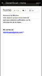 Mobile Screenshot of daniel-excel.wikispaces.com