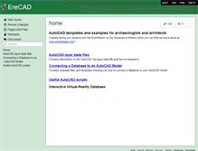 Tablet Screenshot of erecad.wikispaces.com