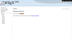 Desktop Screenshot of latex101.wikispaces.com
