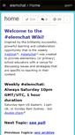 Mobile Screenshot of elemchat.wikispaces.com