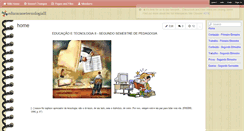 Desktop Screenshot of educacaoetecnologiaii.wikispaces.com