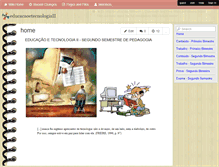 Tablet Screenshot of educacaoetecnologiaii.wikispaces.com
