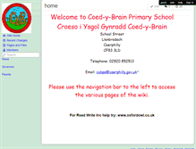 Tablet Screenshot of coedybrain.wikispaces.com