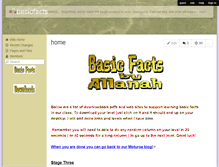 Tablet Screenshot of basicfacts.wikispaces.com