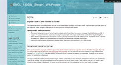 Desktop Screenshot of english-1302-wikiproject-2011.wikispaces.com