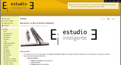 Desktop Screenshot of estudiointeligente.wikispaces.com