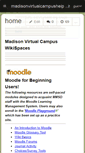 Mobile Screenshot of madisonvirtualcampushelp.wikispaces.com