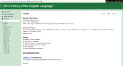Desktop Screenshot of 2010-history-of-english-nccu.wikispaces.com