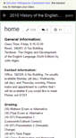 Mobile Screenshot of 2010-history-of-english-nccu.wikispaces.com
