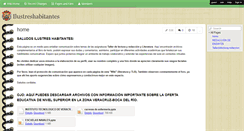 Desktop Screenshot of ilustreshabitantes.wikispaces.com