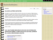 Tablet Screenshot of ilustreshabitantes.wikispaces.com