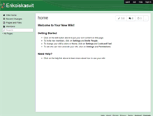 Tablet Screenshot of erikoiskasvit.wikispaces.com