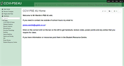 Desktop Screenshot of ccvi-pse4u.wikispaces.com