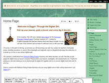 Tablet Screenshot of digwriting.wikispaces.com