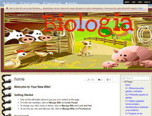 Tablet Screenshot of biologiapatria2.wikispaces.com