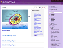Tablet Screenshot of biology-esl.wikispaces.com