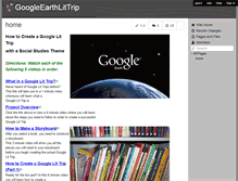 Tablet Screenshot of googleearthlittrip.wikispaces.com