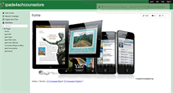 Desktop Screenshot of ipads4schcounselors.wikispaces.com