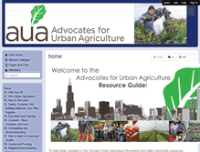 Tablet Screenshot of chicago-urban-agriculture.wikispaces.com