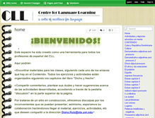 Tablet Screenshot of cll-spanish1b.wikispaces.com