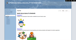 Desktop Screenshot of epsbasicskillsqualitystandard.wikispaces.com