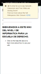 Mobile Screenshot of informatica-niveliii.wikispaces.com