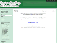 Tablet Screenshot of e-a-lectoescritura.wikispaces.com