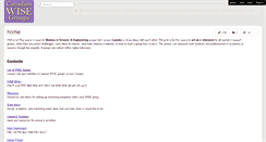 Desktop Screenshot of canadianwise.wikispaces.com