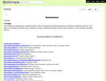 Tablet Screenshot of kikimara.wikispaces.com