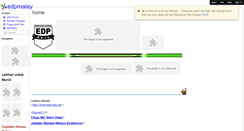 Desktop Screenshot of edpmalayisfun.wikispaces.com